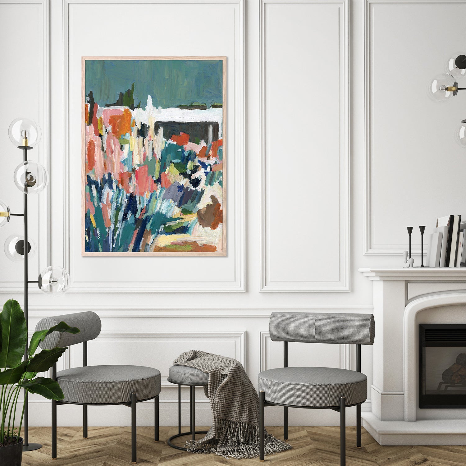 wall-art-print-canvas-poster-framed-Abstract Romance-8