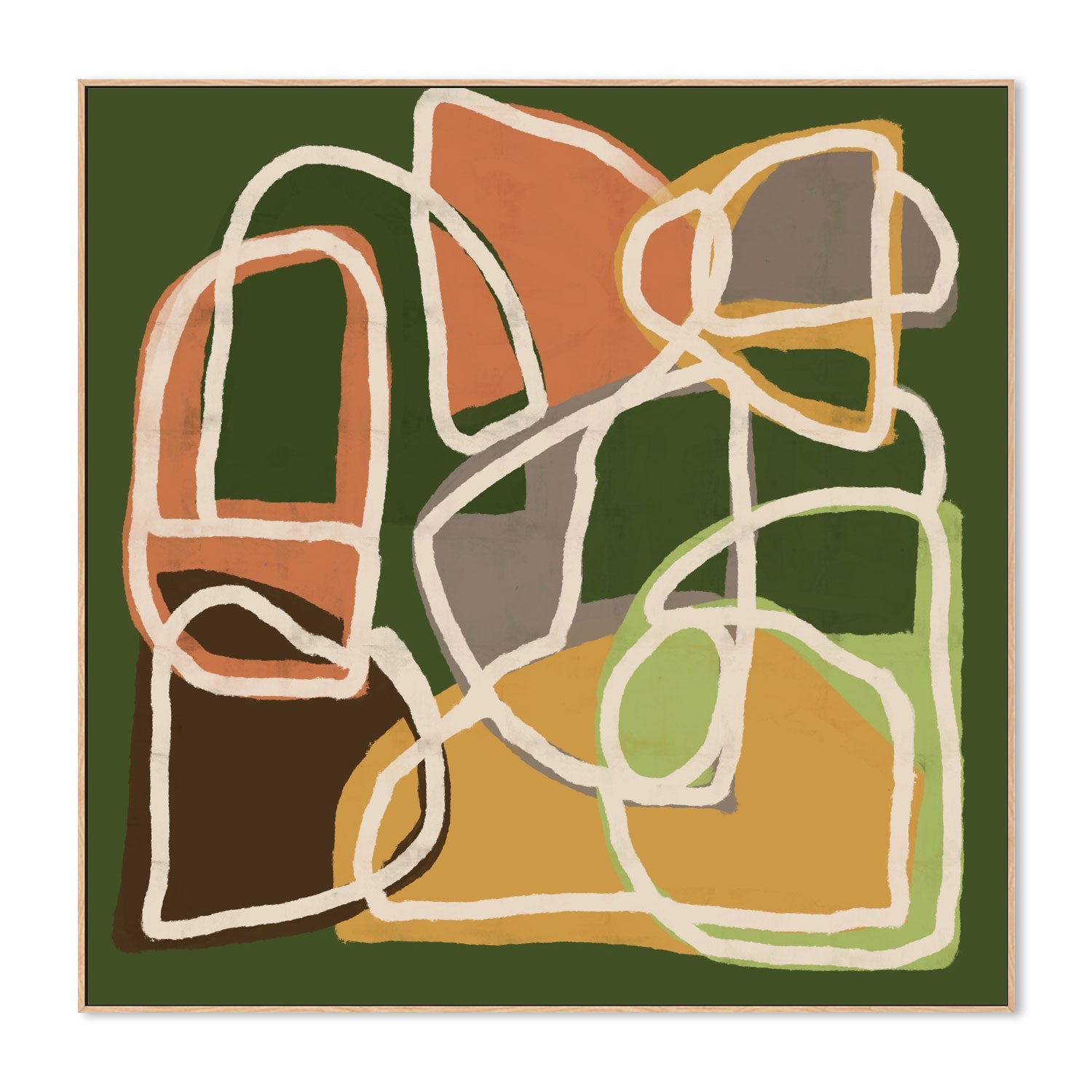 wall-art-print-canvas-poster-framed-Abstract, Style A , By Sharyn Bursic-4