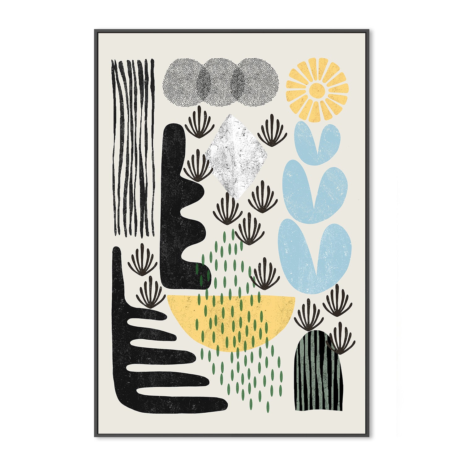 wall-art-print-canvas-poster-framed-Abstract, Style B-3