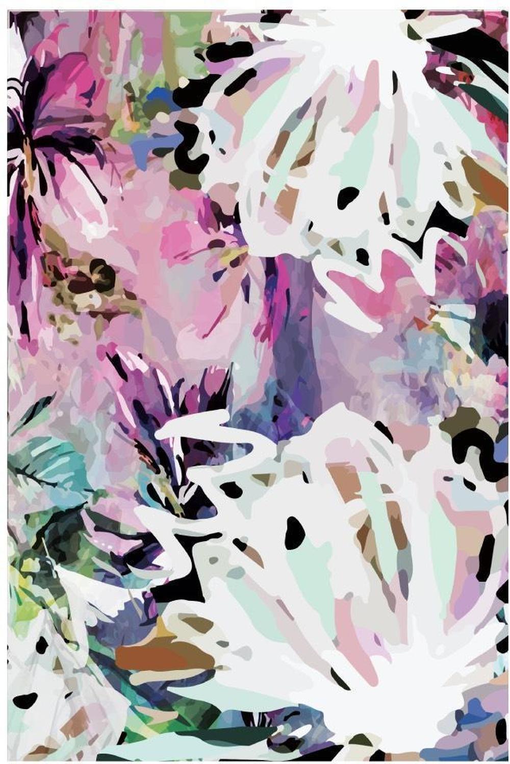 wall-art-print-canvas-poster-framed-Abstract White Florals, Style A-by-Gioia Wall Art-Gioia Wall Art