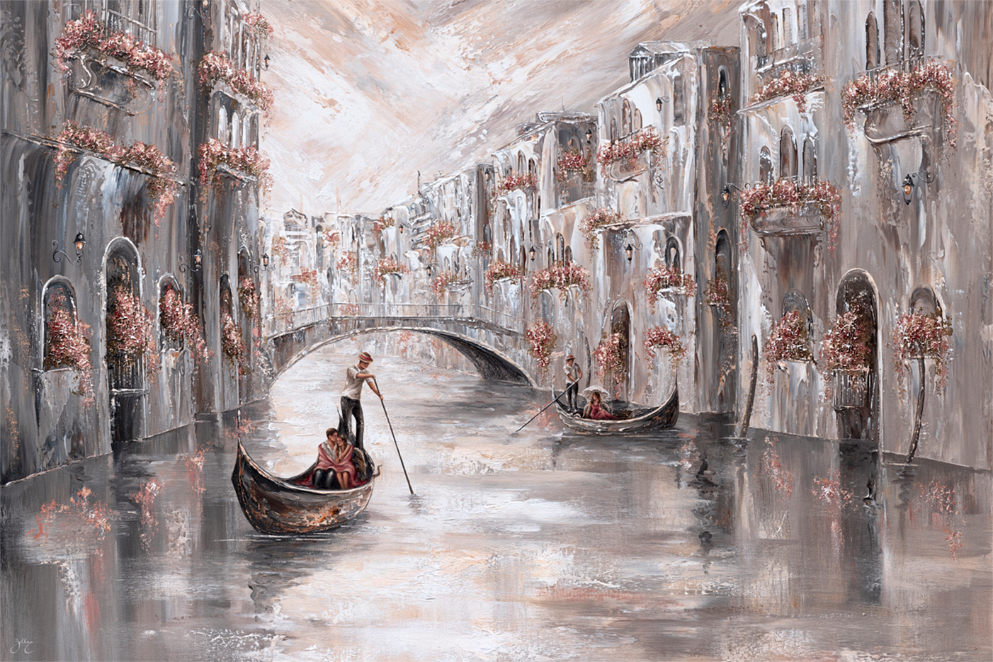 wall-art-print-canvas-poster-framed-Adored, Venice Charm , By Isabella Karolewicz-1