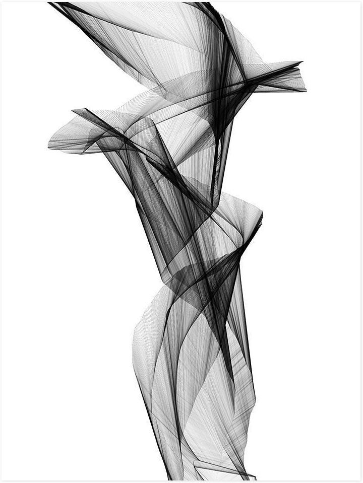 wall-art-print-canvas-poster-framed-Aerial Silk, Black And White Art, Style C-by-Gioia Wall Art-Gioia Wall Art