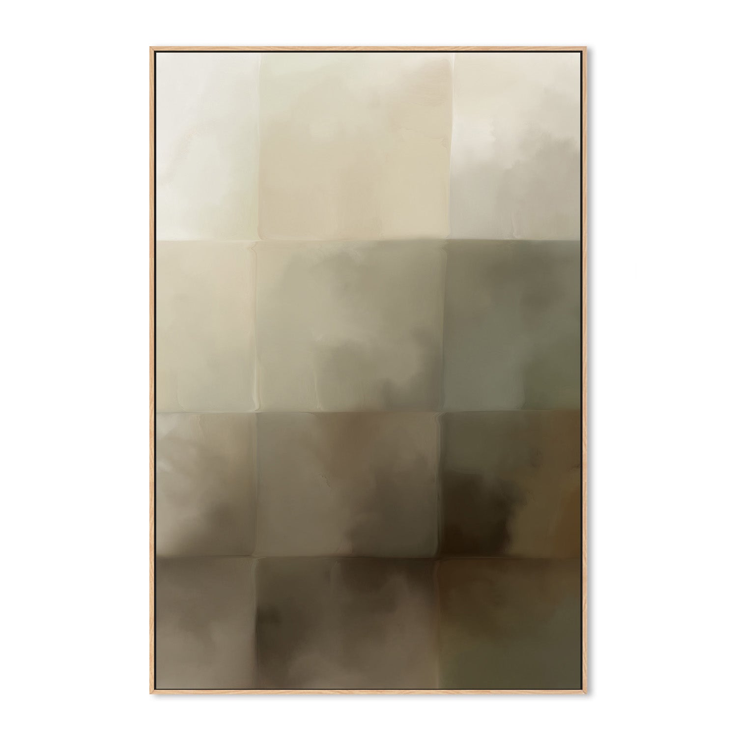 wall-art-print-canvas-poster-framed-After All, Neutral Abstract, Style B , By Karine Tonial Grimm-4