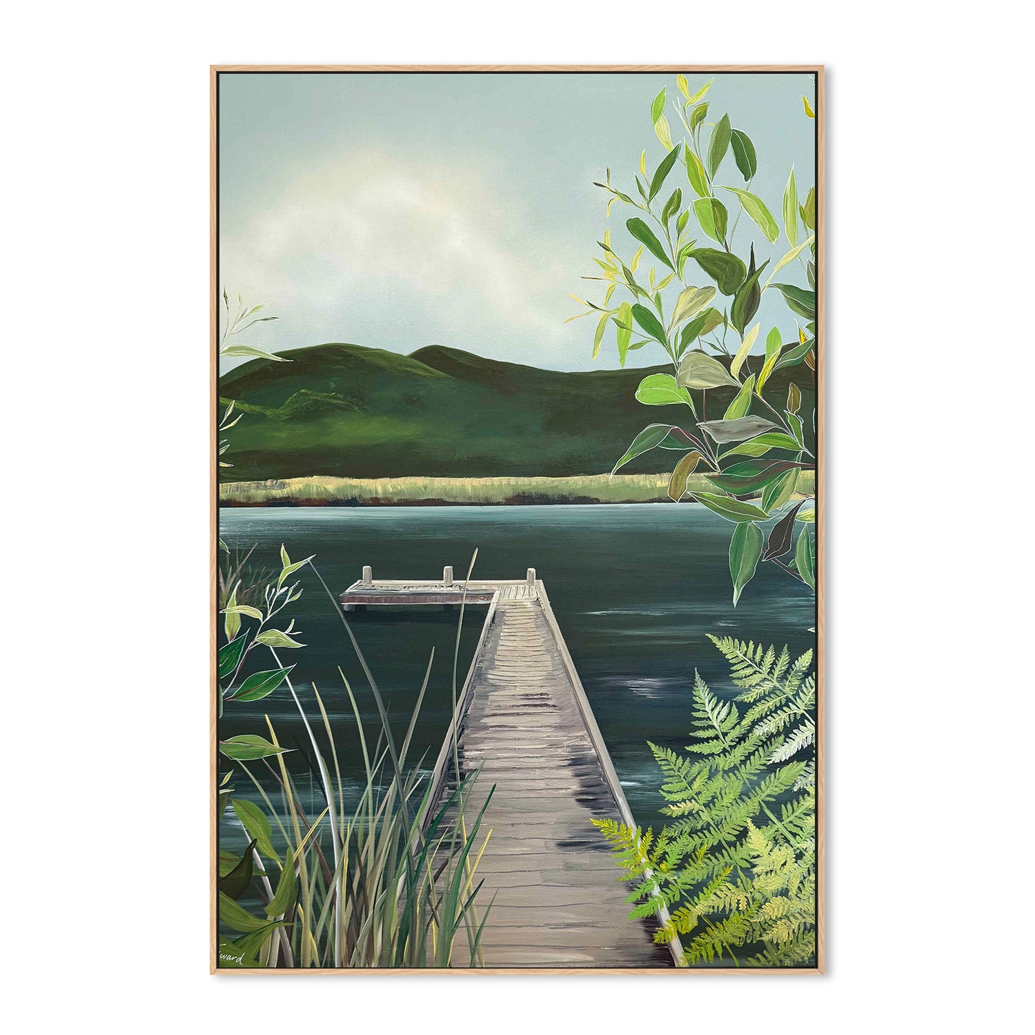 wall-art-print-canvas-poster-framed-Aire River-4