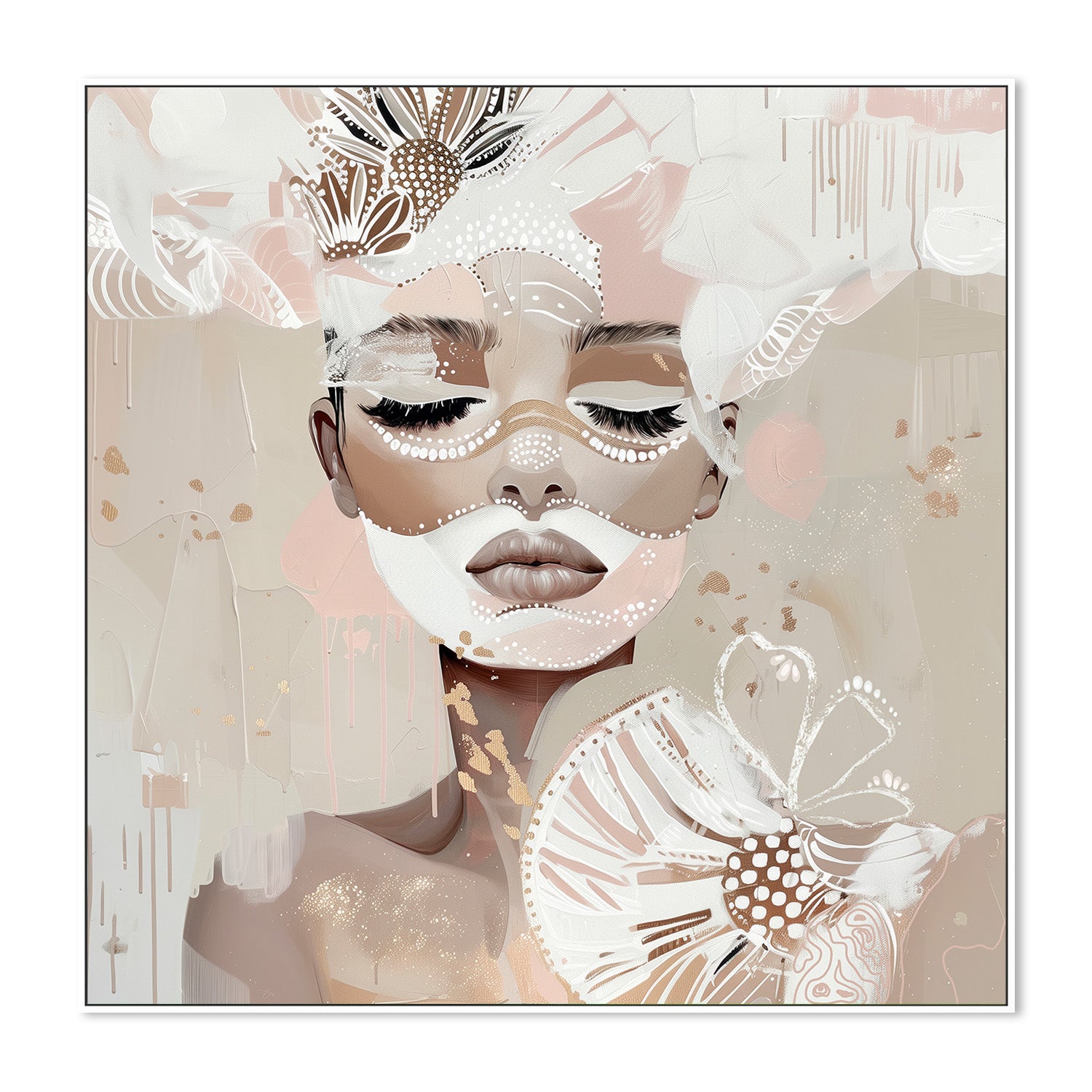 wall-art-print-canvas-poster-framed-Aiyana , By Bella Eve-5