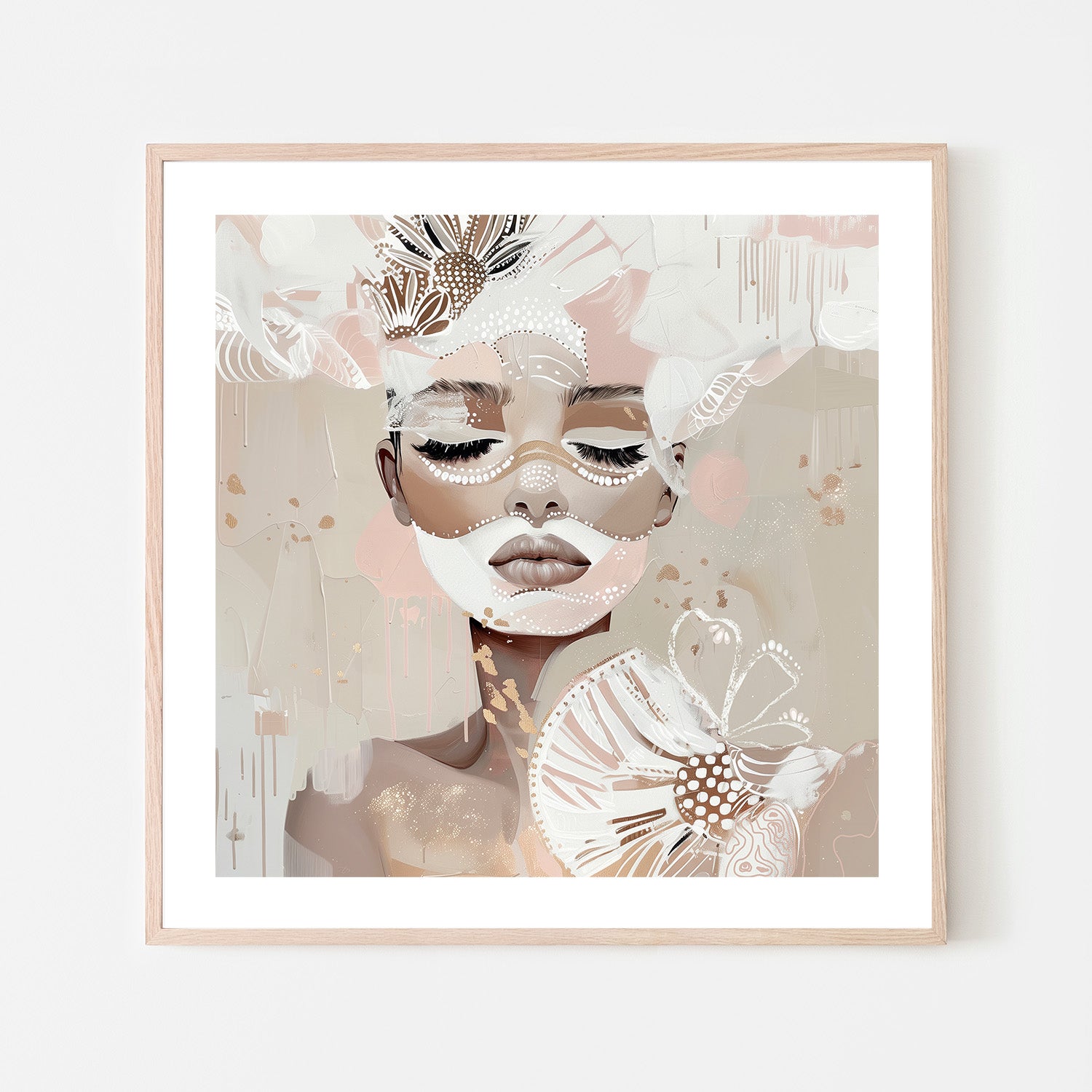 wall-art-print-canvas-poster-framed-Aiyana , By Bella Eve-6