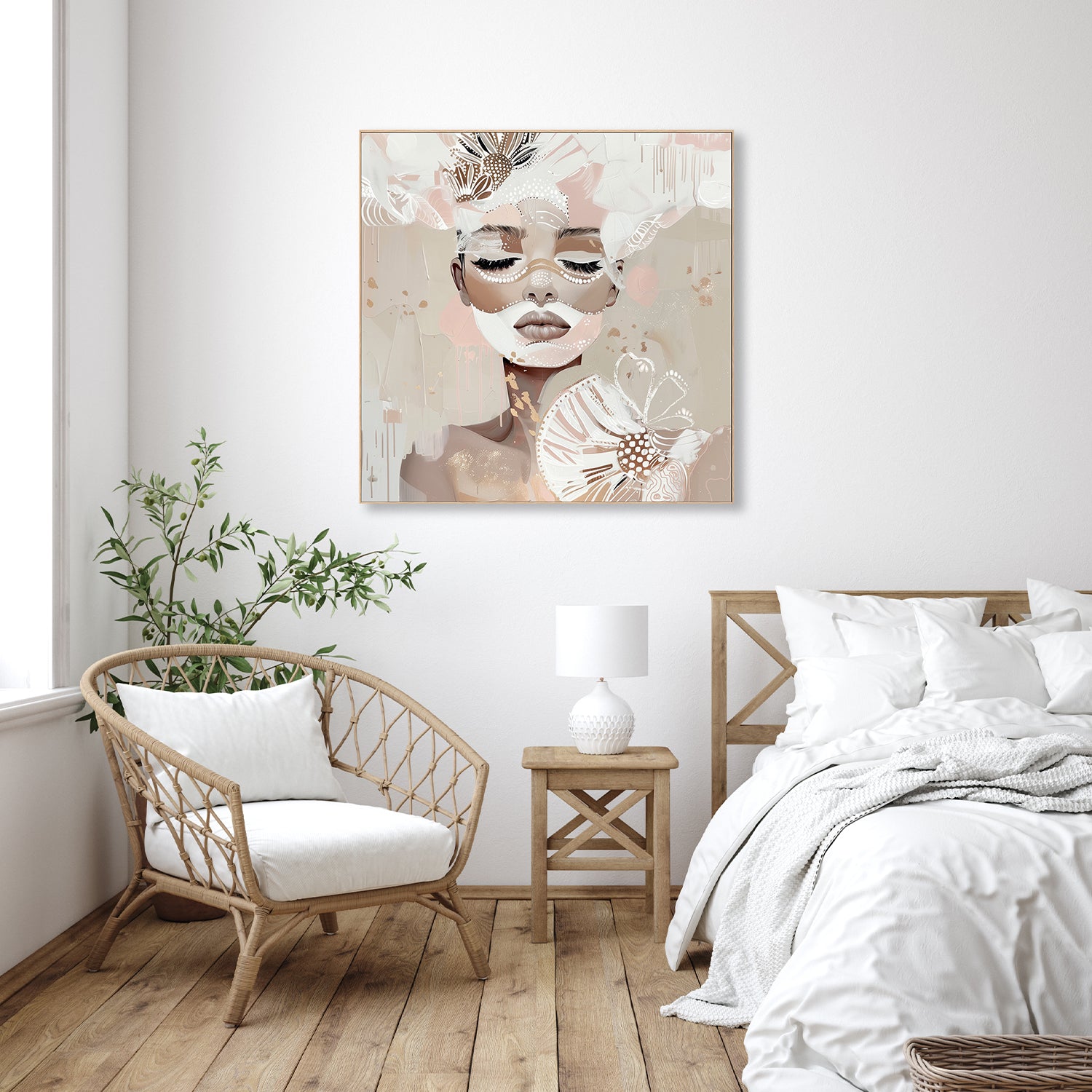 wall-art-print-canvas-poster-framed-Aiyana , By Bella Eve-7