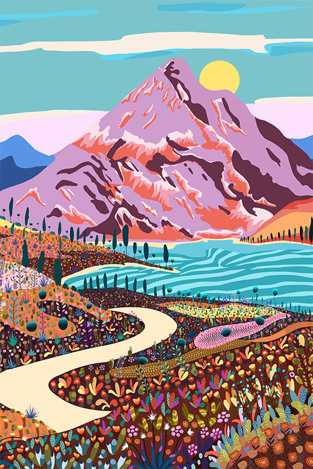 wall-art-print-canvas-poster-framed-Alice In Wonder Valley-1