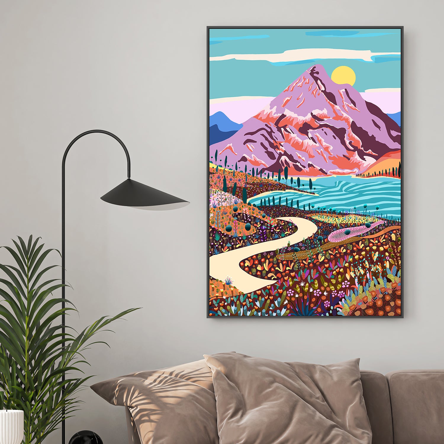 wall-art-print-canvas-poster-framed-Alice In Wonder Valley-2