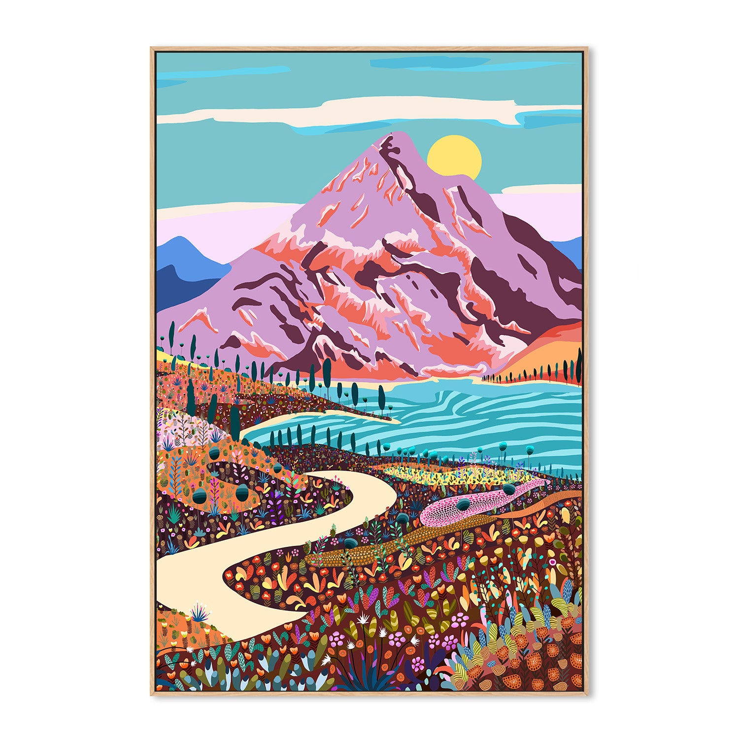 wall-art-print-canvas-poster-framed-Alice In Wonder Valley-4