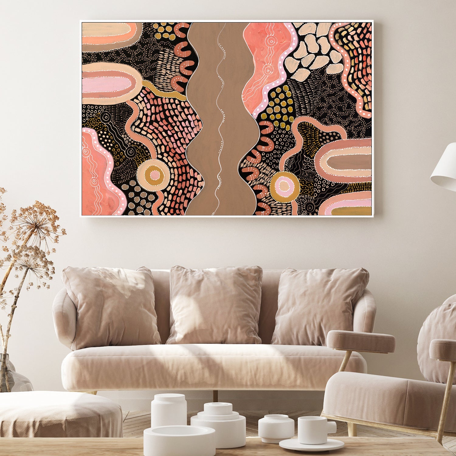 wall-art-print-canvas-poster-framed-Along The River , By Caitlyn Davies-2