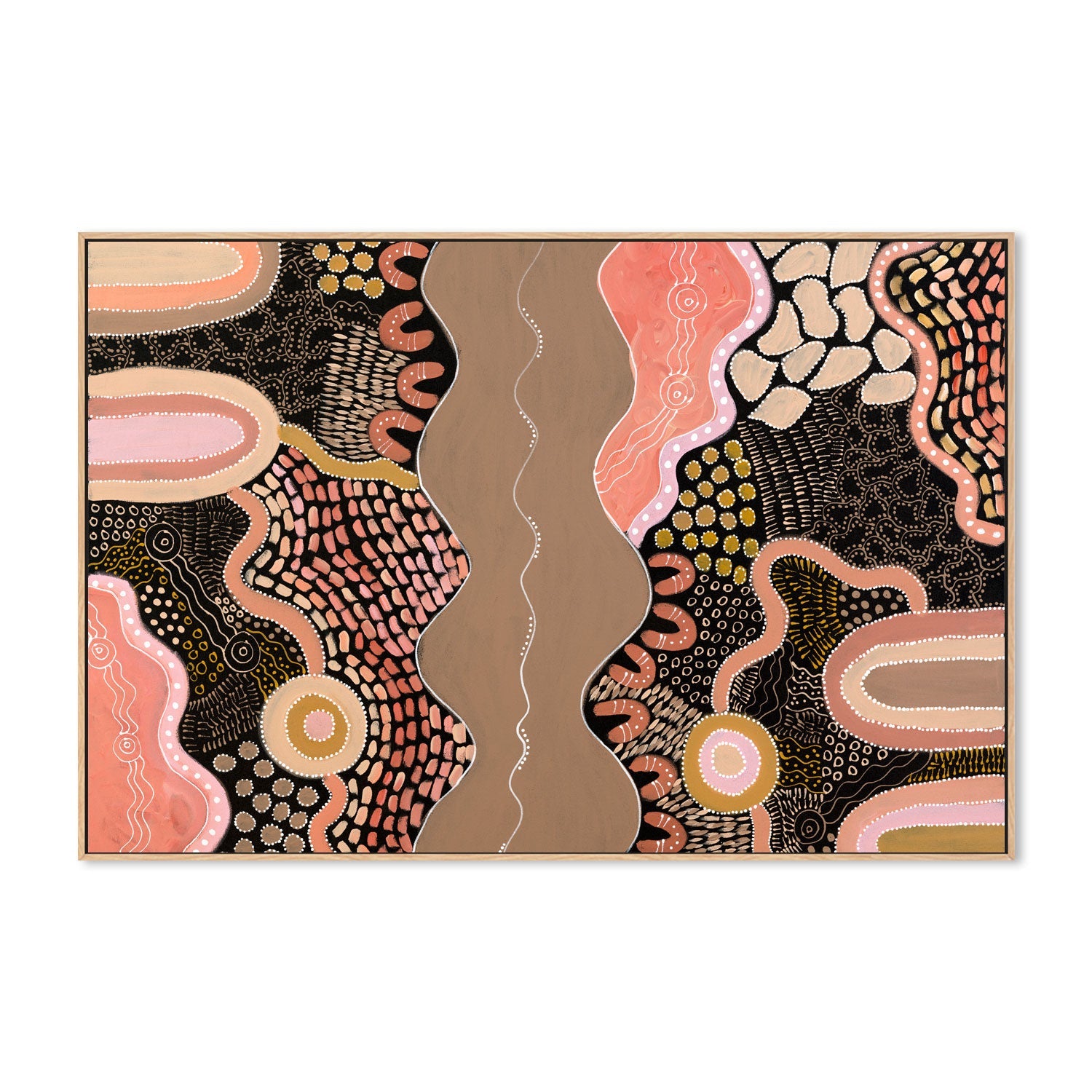 wall-art-print-canvas-poster-framed-Along The River , By Caitlyn Davies-4