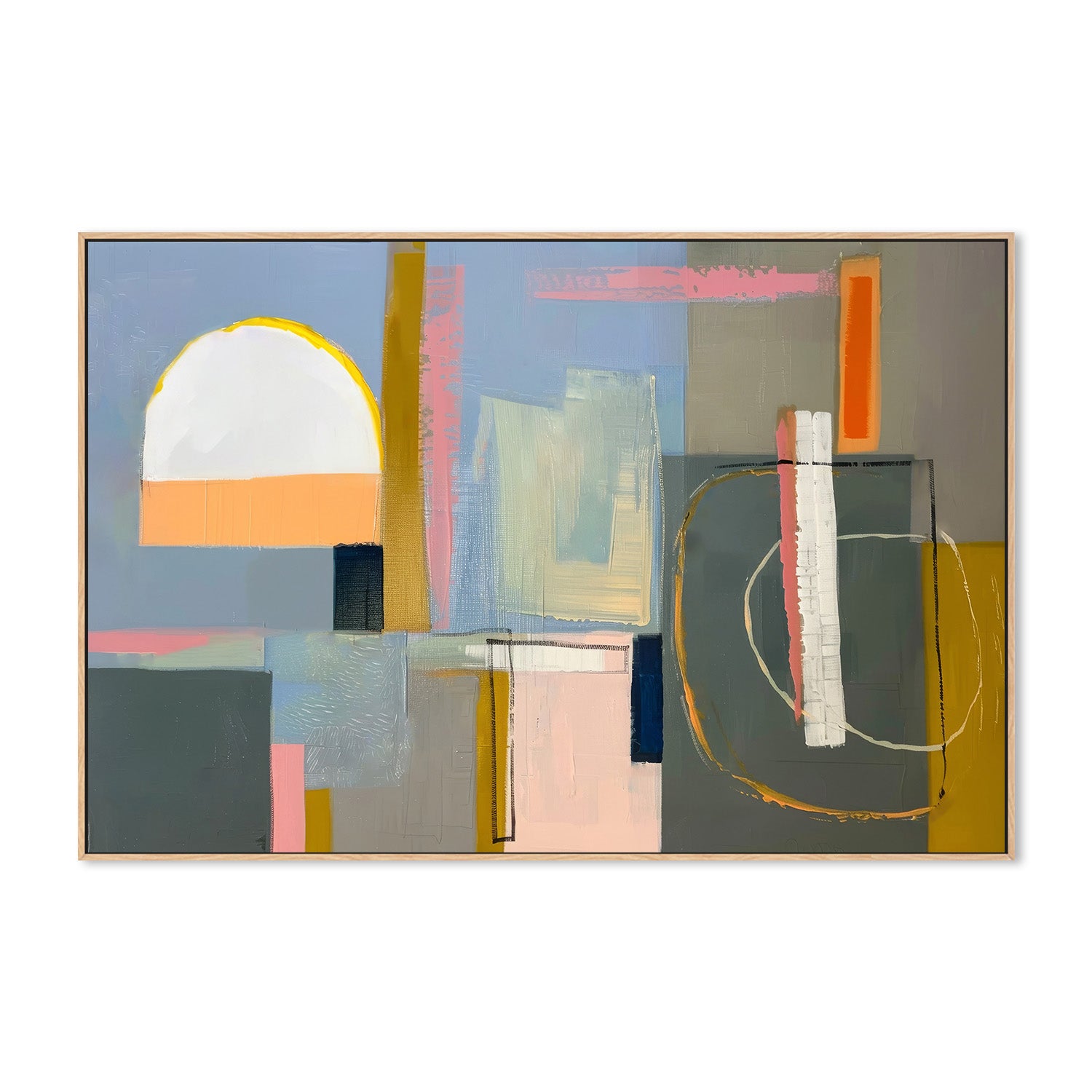 wall-art-print-canvas-poster-framed-Altered Angles , By Irena Orlov-4