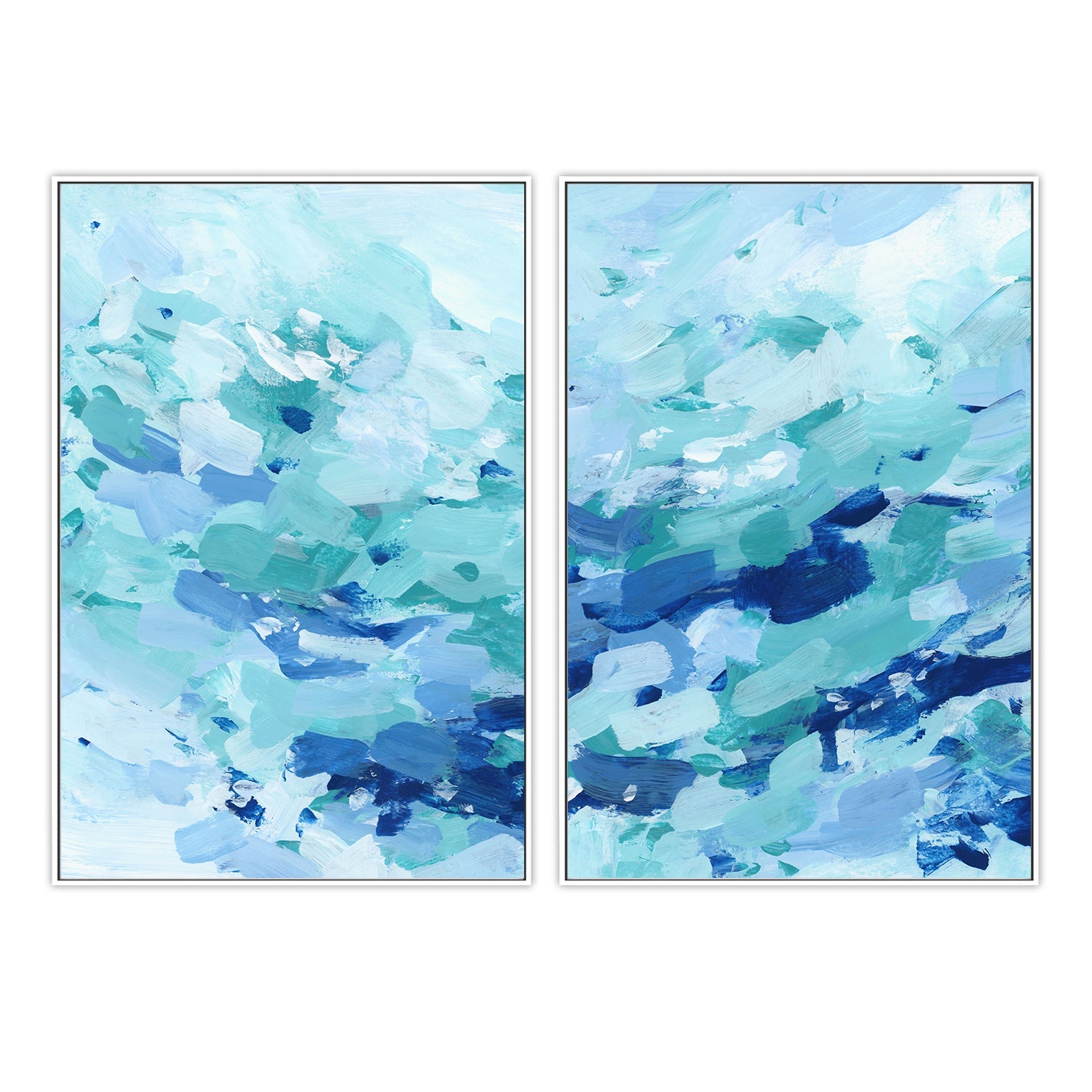 wall-art-print-canvas-poster-framed-Amalfi Waters , Style A & B , Set Of 2 , By Jetty Home-5