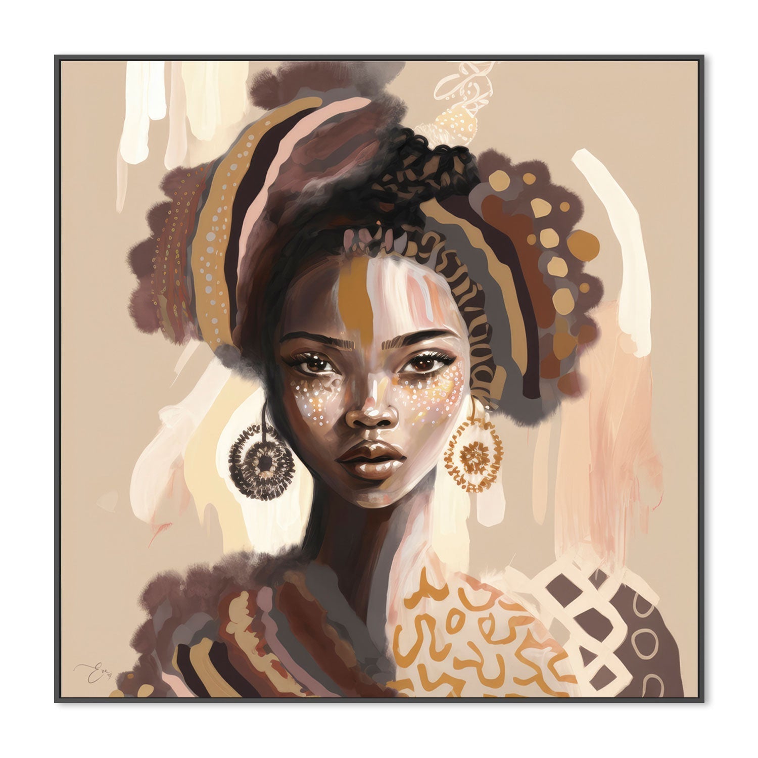 wall-art-print-canvas-poster-framed-Amara , By Bella Eve-GIOIA-WALL-ART