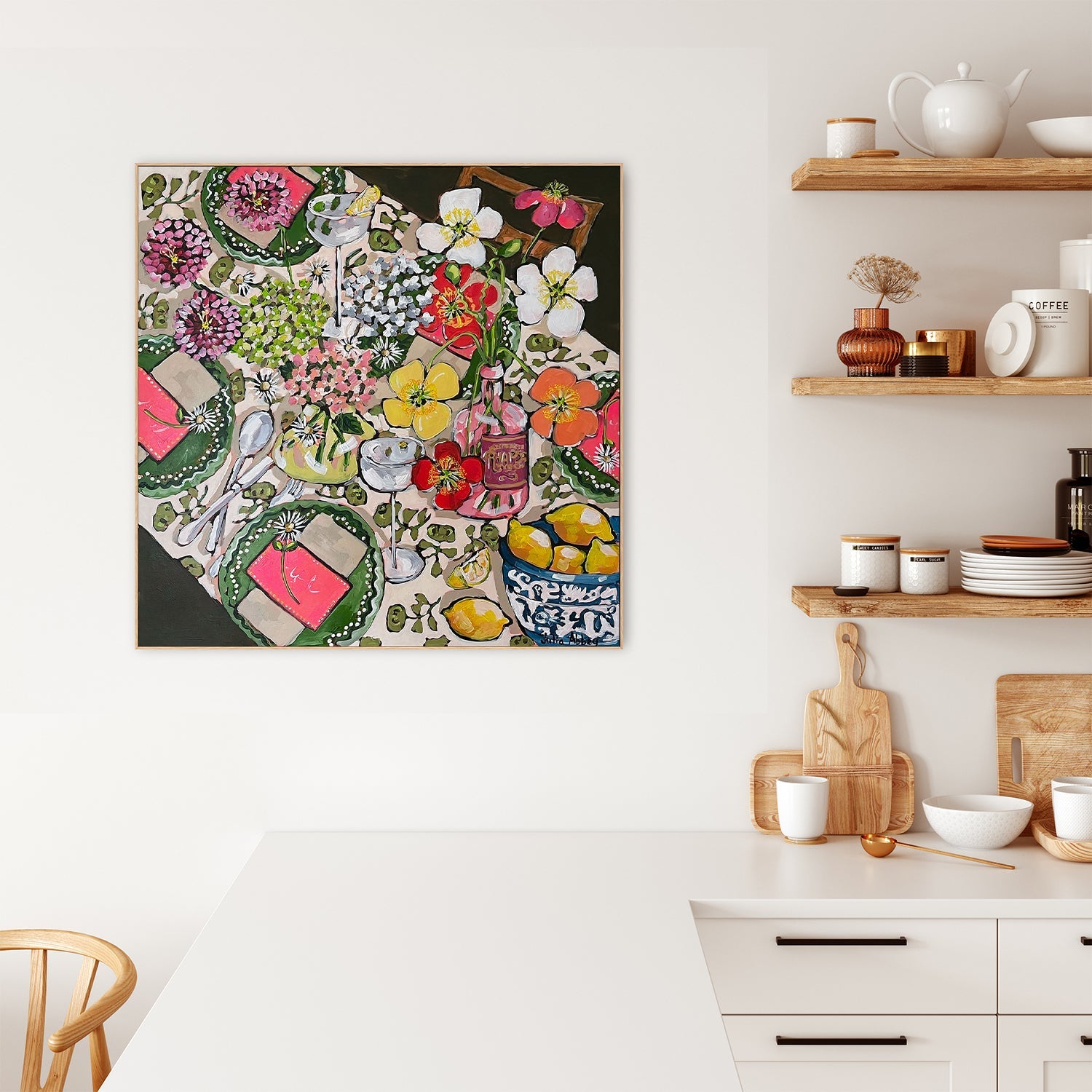 wall-art-print-canvas-poster-framed-An Invitation To Lunch , By Julia Abbey-7