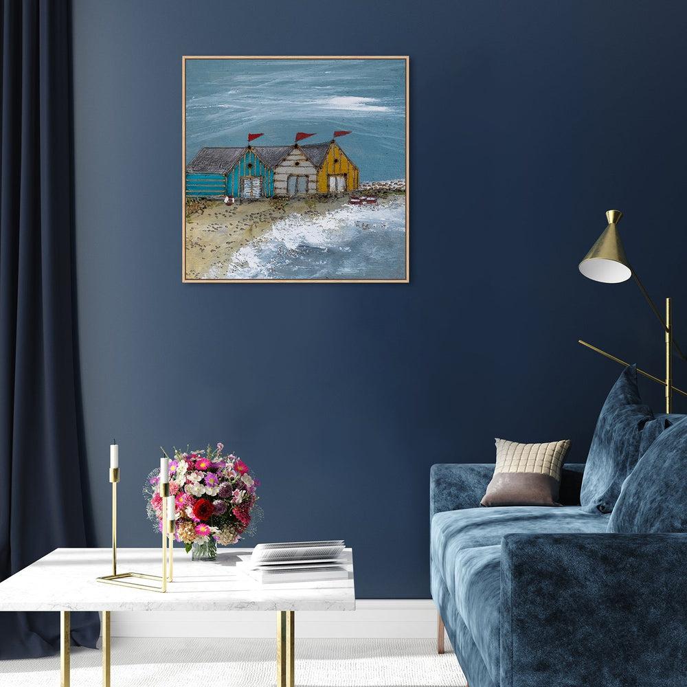 wall-art-print-canvas-poster-framed-An Unexpected High Tide-by-Louise O'hara-Gioia Wall Art