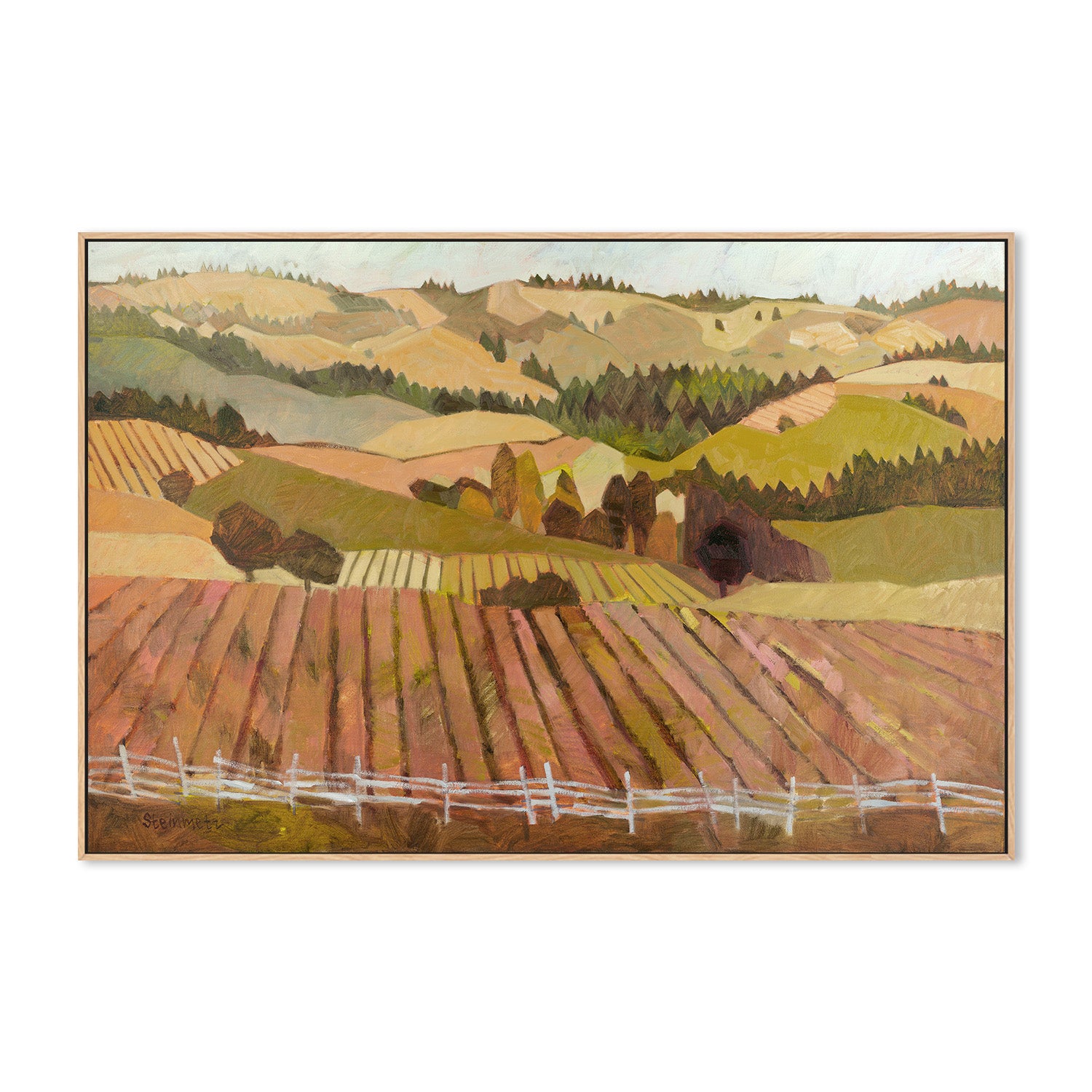 wall-art-print-canvas-poster-framed-Anderson Valley Morning , By Liana Steinmetz-4