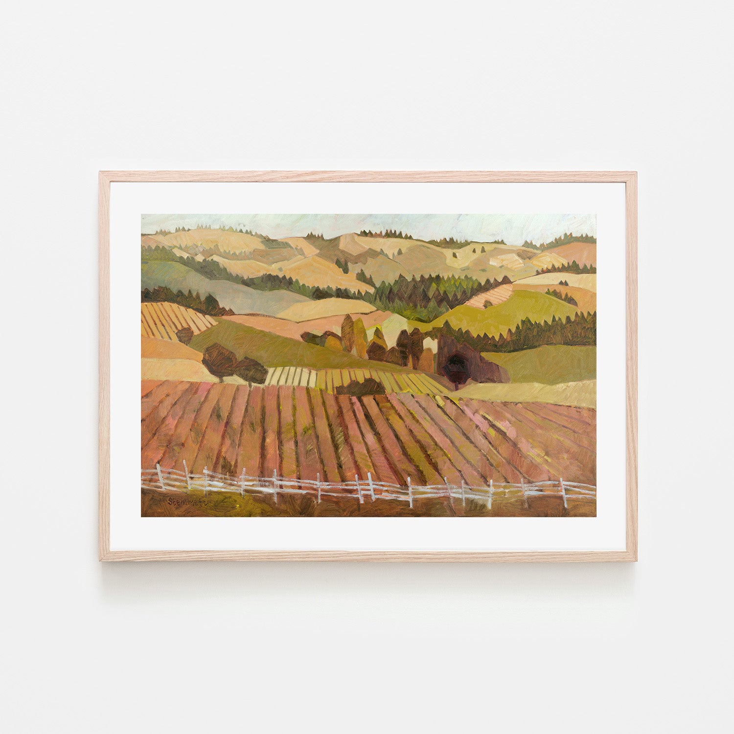 wall-art-print-canvas-poster-framed-Anderson Valley Morning , By Liana Steinmetz-6