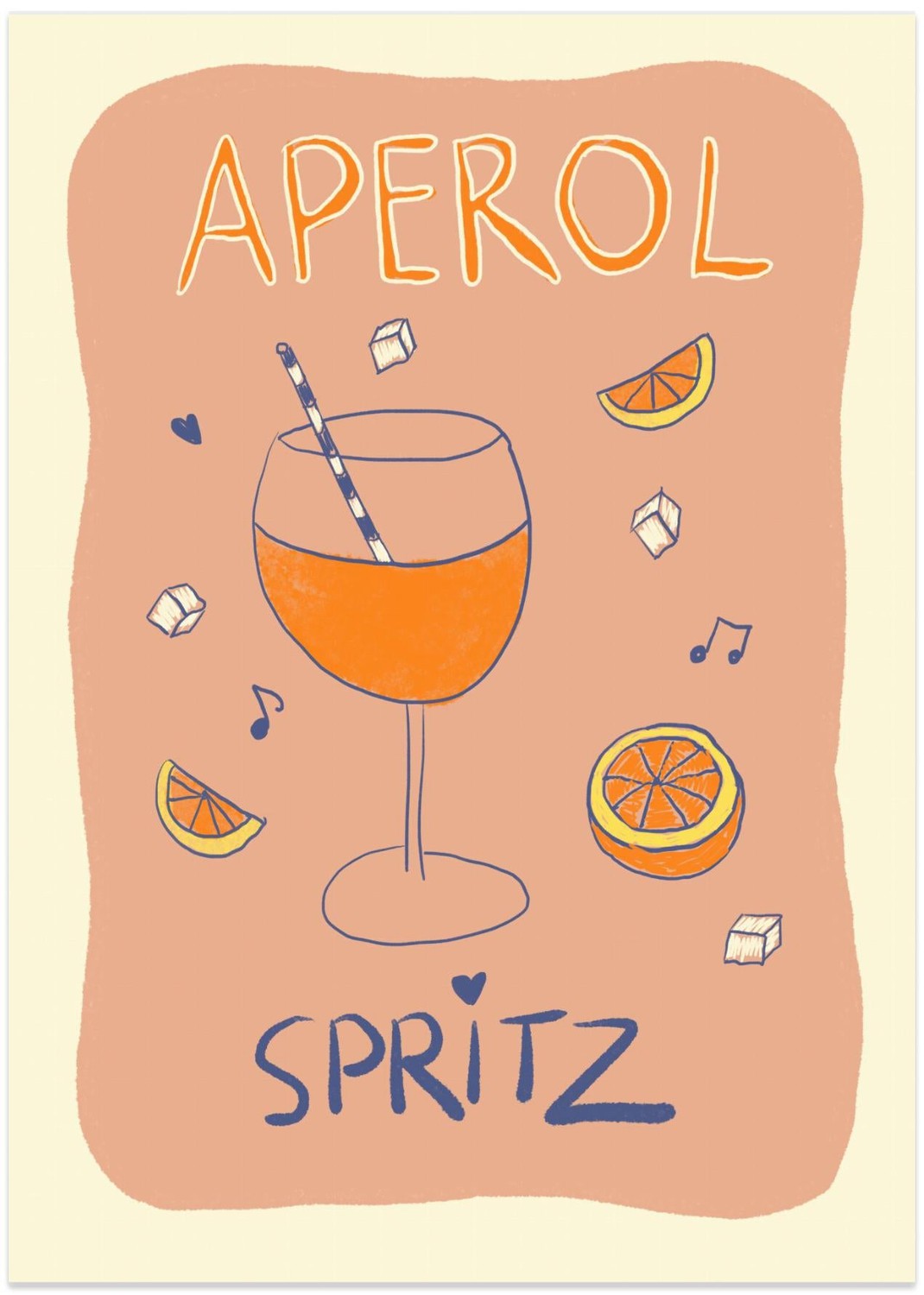 wall-art-print-canvas-poster-framed-Aperol Spritz , By Studio Dolci-1