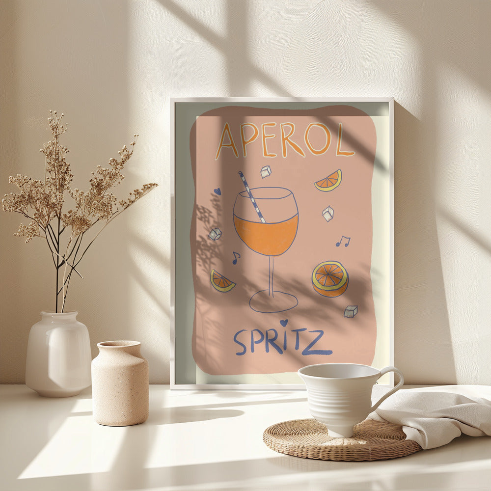 wall-art-print-canvas-poster-framed-Aperol Spritz , By Studio Dolci-3
