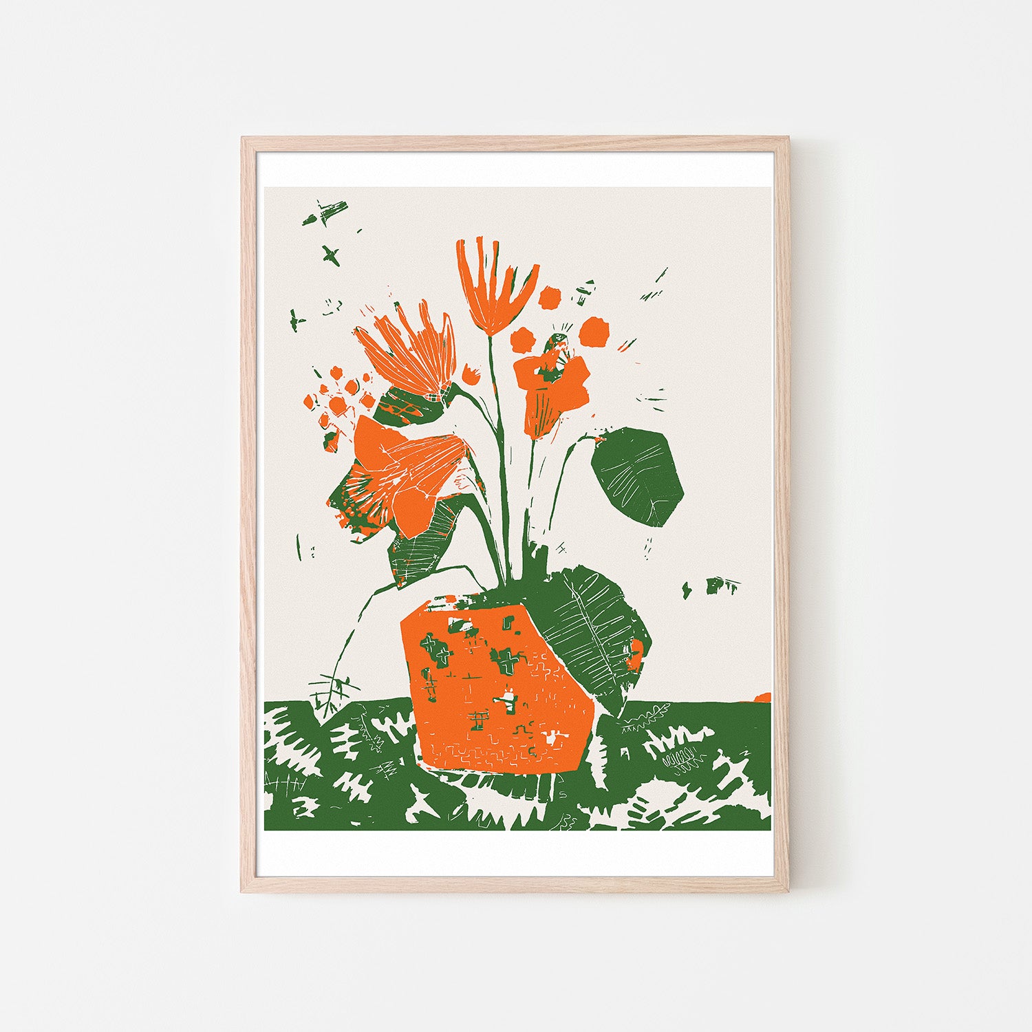 wall-art-print-canvas-poster-framed-Apricot Blooms-6