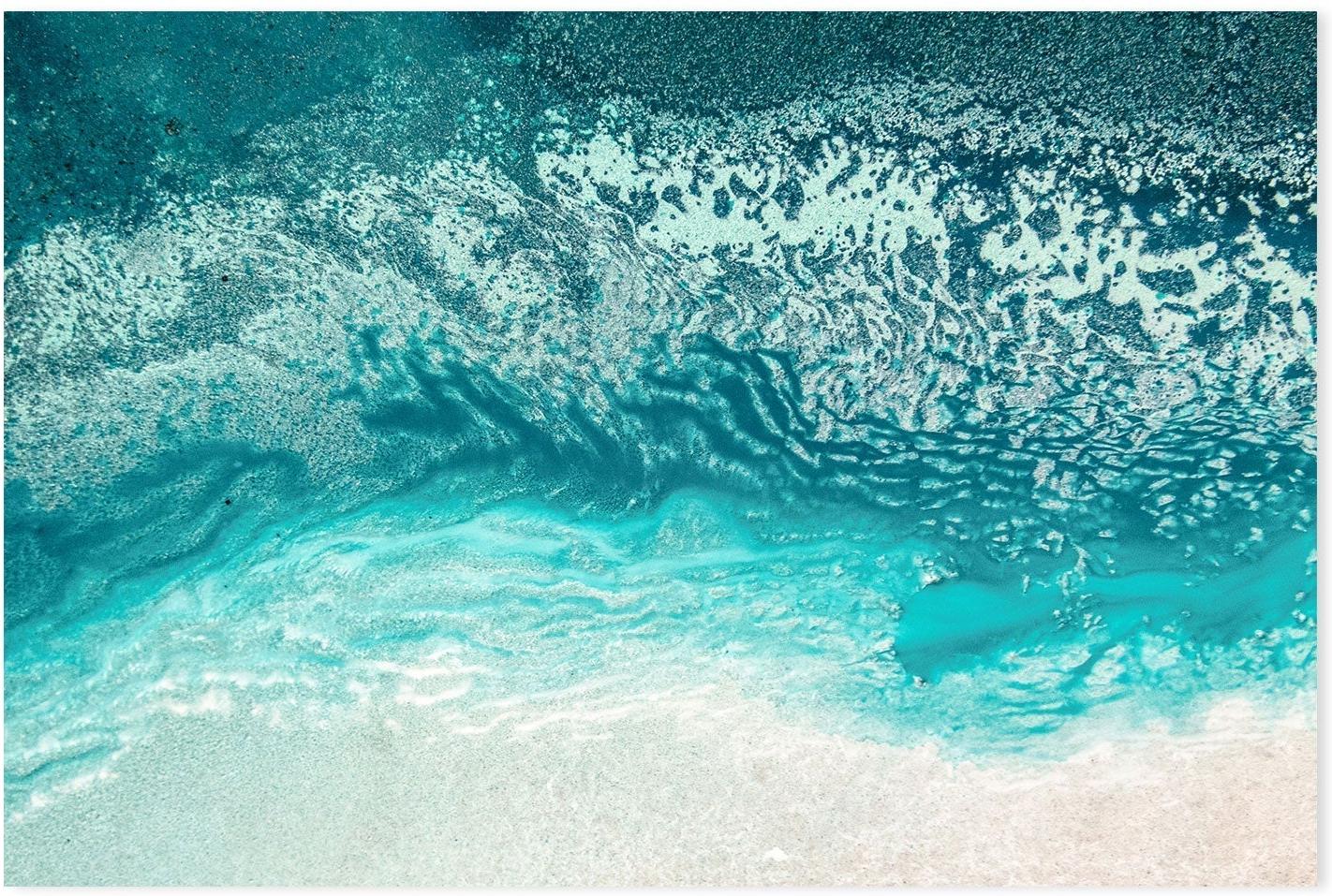 wall-art-print-canvas-poster-framed-Aqua Floating , By Petra Meikle-GIOIA-WALL-ART