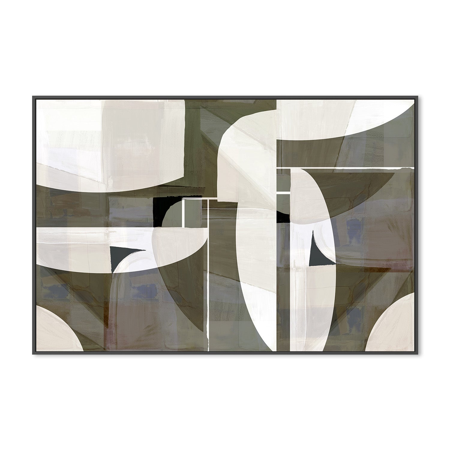 wall-art-print-canvas-poster-framed-Architectural Abstraction, Style B-3