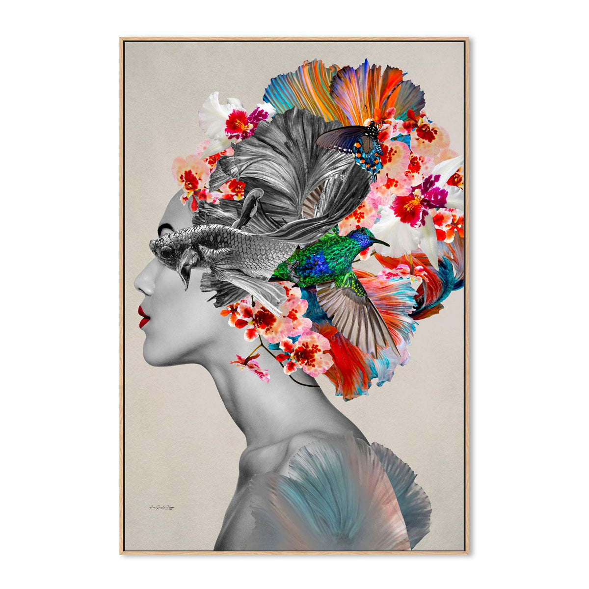 wall-art-print-canvas-poster-framed-Aretha , By Ana Paula Hoppe-4