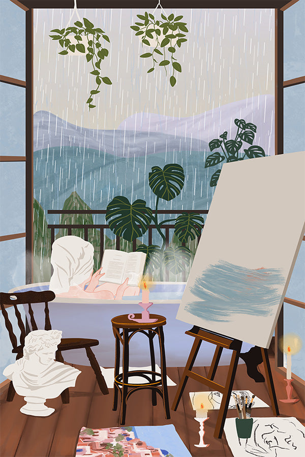 wall-art-print-canvas-poster-framed-Artist Lodge-1