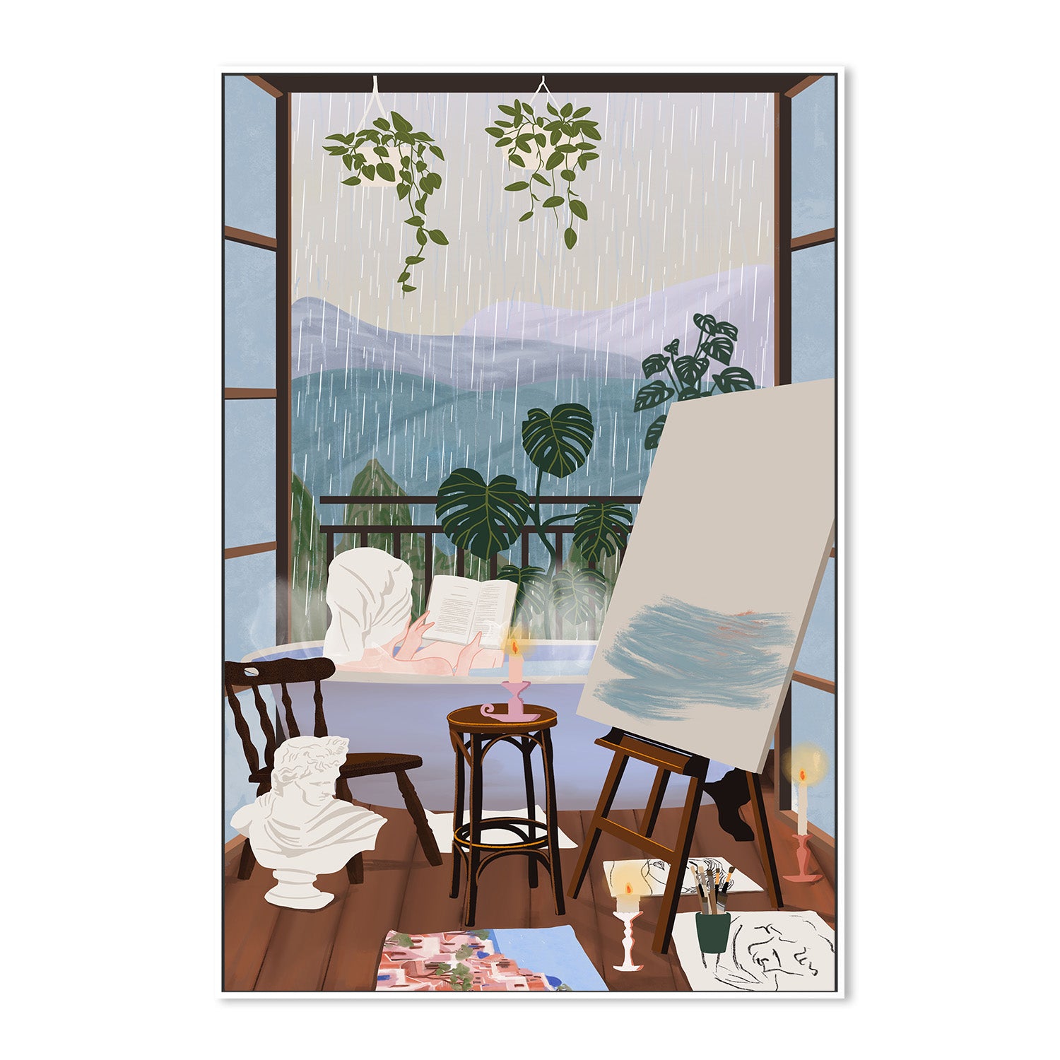 wall-art-print-canvas-poster-framed-Artist Lodge-5