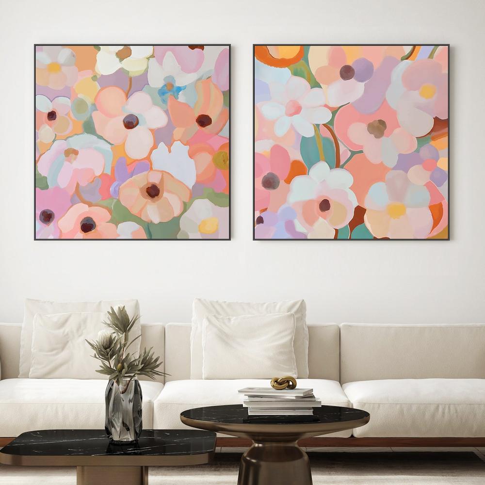 wall-art-print-canvas-poster-framed-Aruba Eden, Aruba Garden, Set Of 2 , By Stacey Williams-2