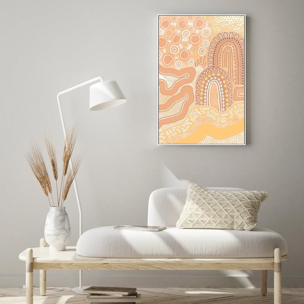 wall-art-print-canvas-poster-framed-Aunties-by-Tulearah Shield-Gioia Wall Art