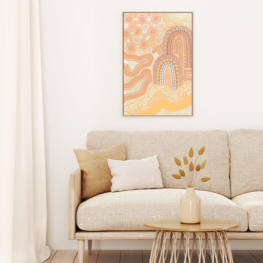 wall-art-print-canvas-poster-framed-Aunties-by-Tulearah Shield-Gioia Wall Art
