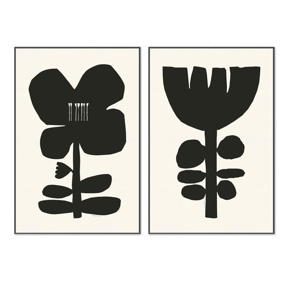 wall-art-print-canvas-poster-framed-Aura, Style A & B, Set Of 2 , By Andelle Art-3