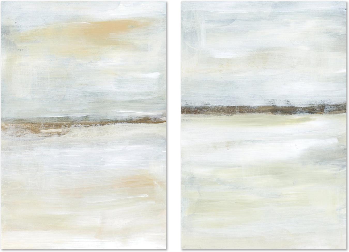 wall-art-print-canvas-poster-framed-Autmun Breeze, Style C & D, Set Of 2-by-Emily Wood-Gioia Wall Art