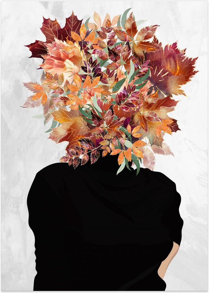wall-art-print-canvas-poster-framed-Autumn Face - Marilyn Monroe , By Sarah Manovski-4