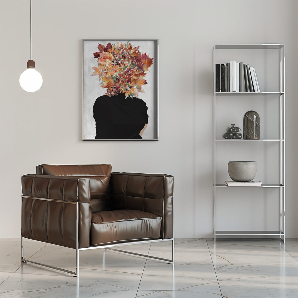 wall-art-print-canvas-poster-framed-Autumn Face - Marilyn Monroe , By Sarah Manovski-5