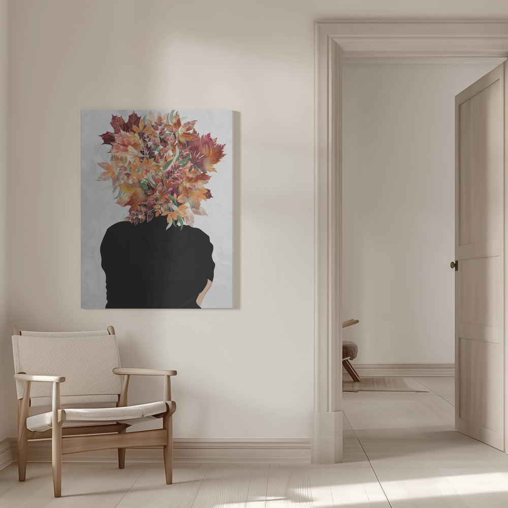 wall-art-print-canvas-poster-framed-Autumn Face - Marilyn Monroe , By Sarah Manovski-6