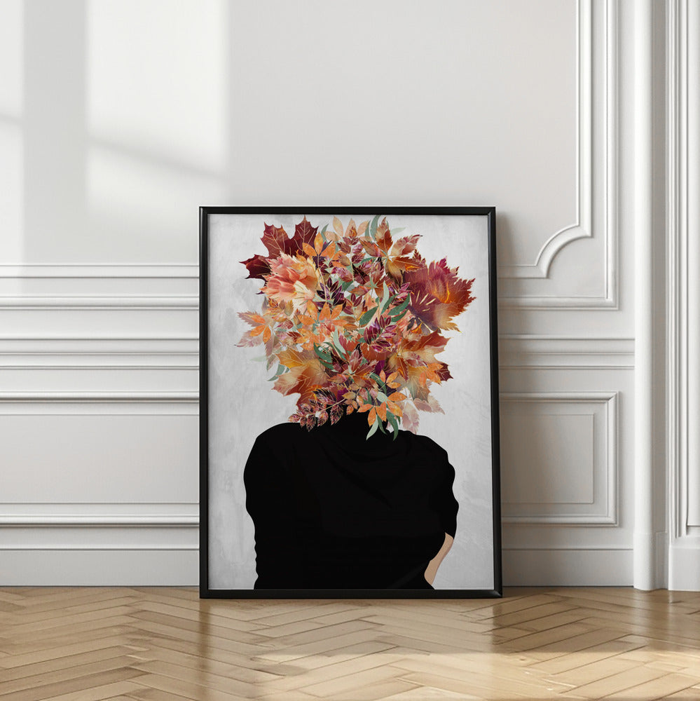 wall-art-print-canvas-poster-framed-Autumn Face - Marilyn Monroe , By Sarah Manovski-8