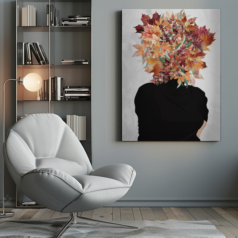 wall-art-print-canvas-poster-framed-Autumn Face - Marilyn Monroe , By Sarah Manovski-9