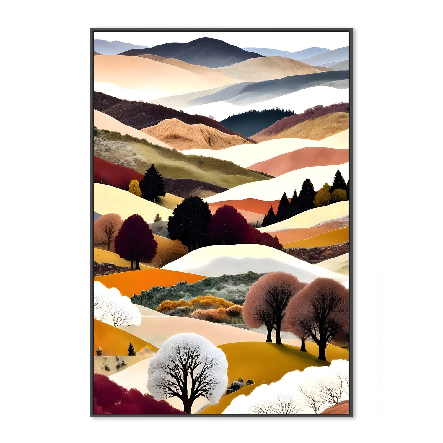 wall-art-print-canvas-poster-framed-Autumn To Winter-3