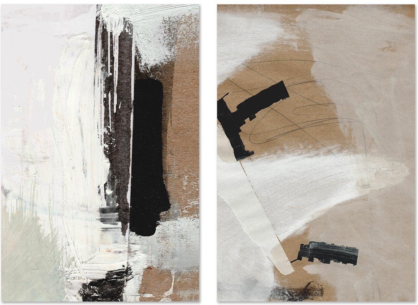 wall-art-print-canvas-poster-framed-Avenue and Truce, Set Of 2 , By Dan Hobday-by-Dan Hobday-Gioia Wall Art