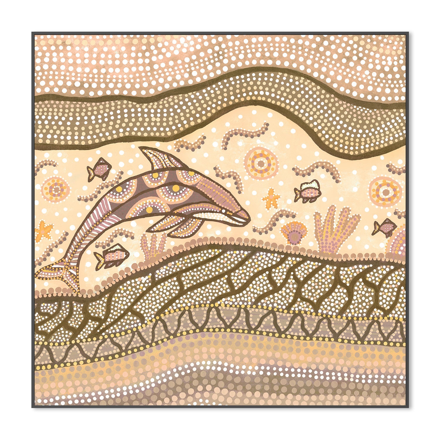 wall-art-print-canvas-poster-framed-Badarr Journey Yellow , By Tahni Derbin-3