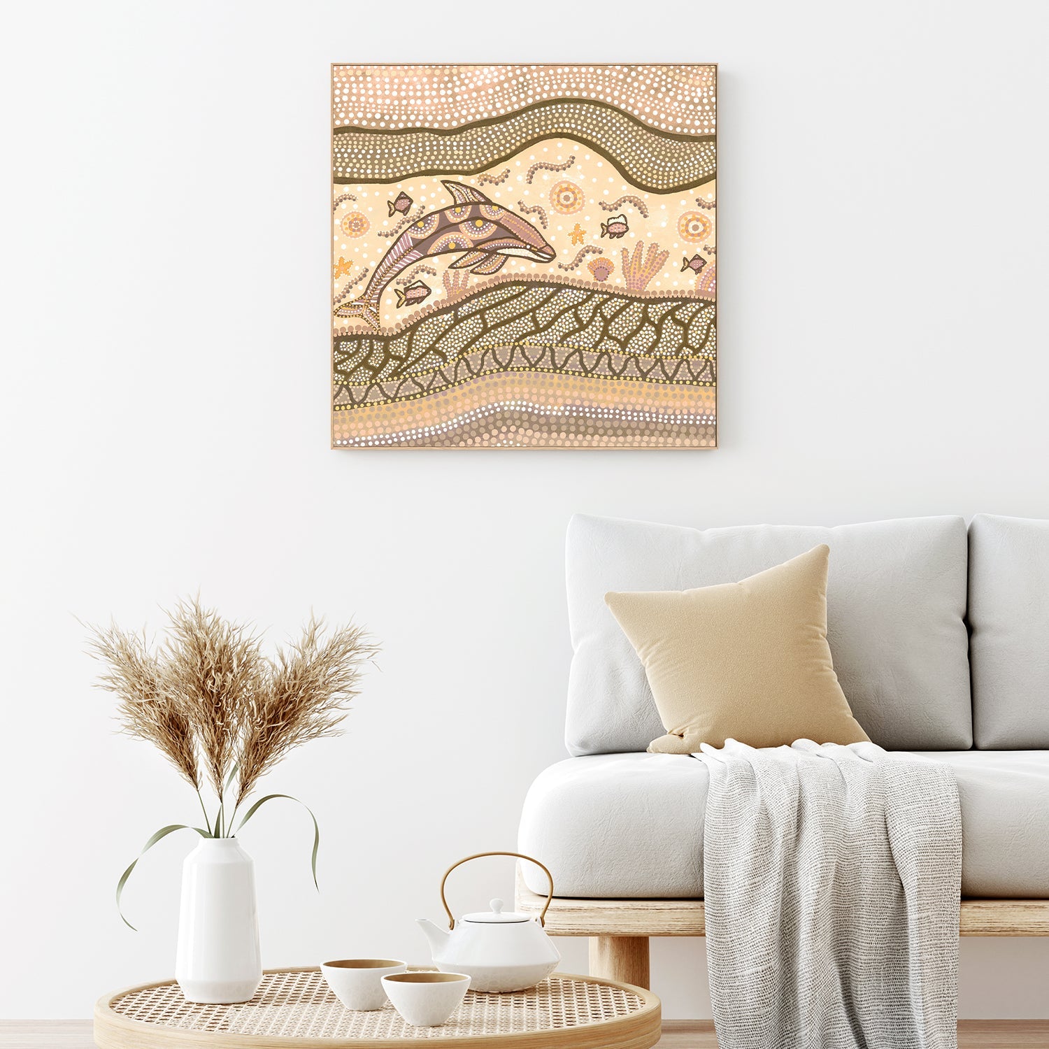 wall-art-print-canvas-poster-framed-Badarr Journey Yellow , By Tahni Derbin-7