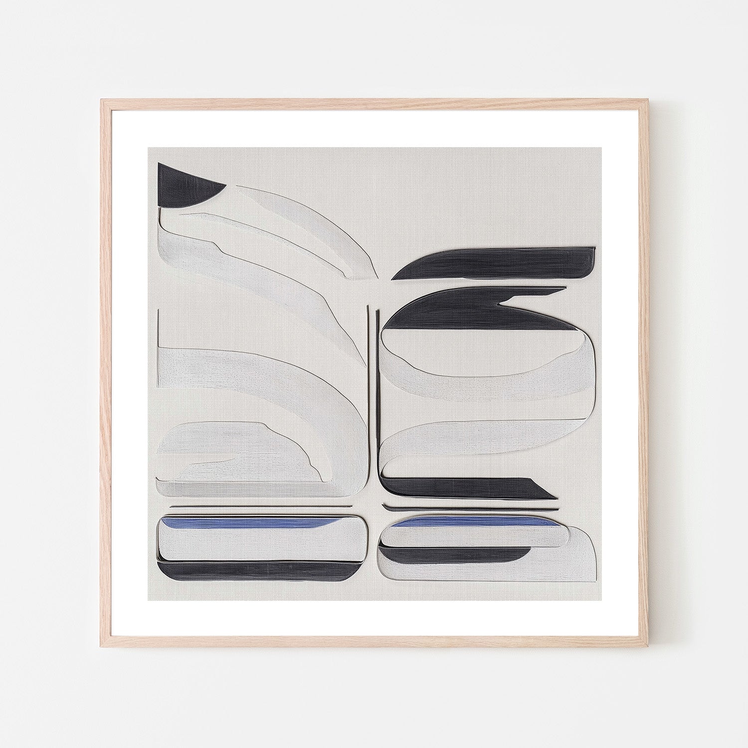 wall-art-print-canvas-poster-framed-Balance Blue, Style A , By Alma-6