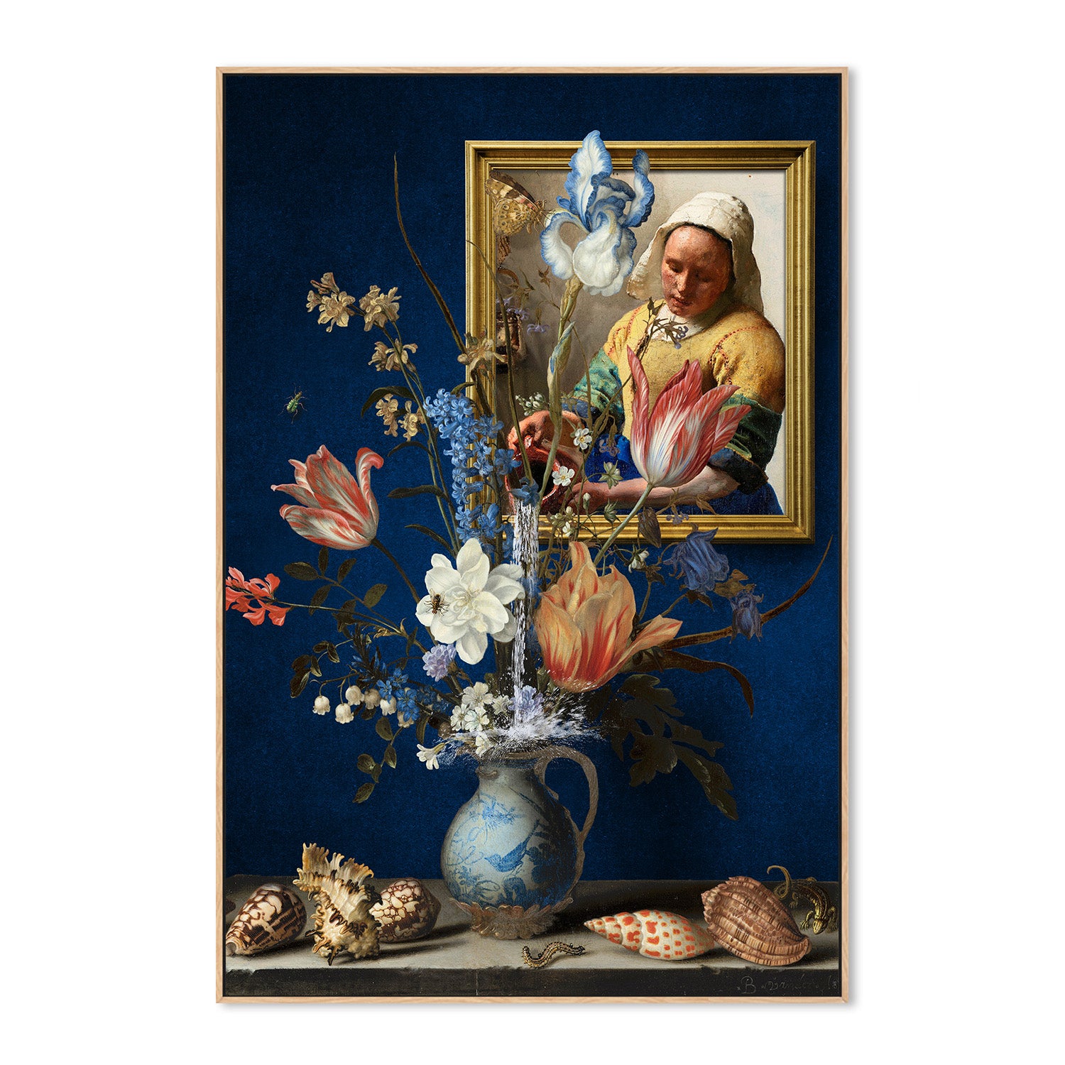 wall-art-print-canvas-poster-framed-Balthasar a Vermeer - Art Combined-4