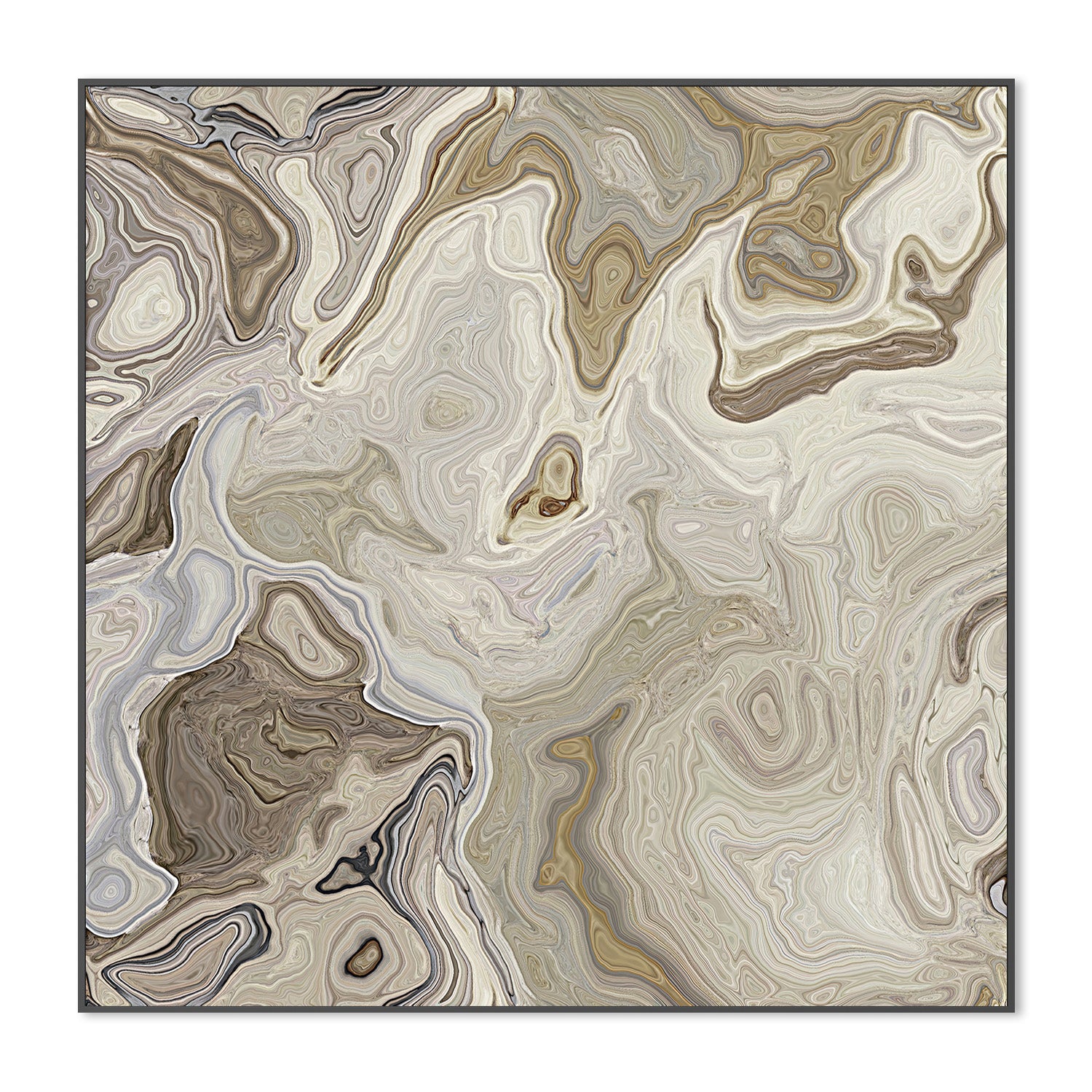 wall-art-print-canvas-poster-framed-Banded Calcite , By Alpenglow Workshop-3