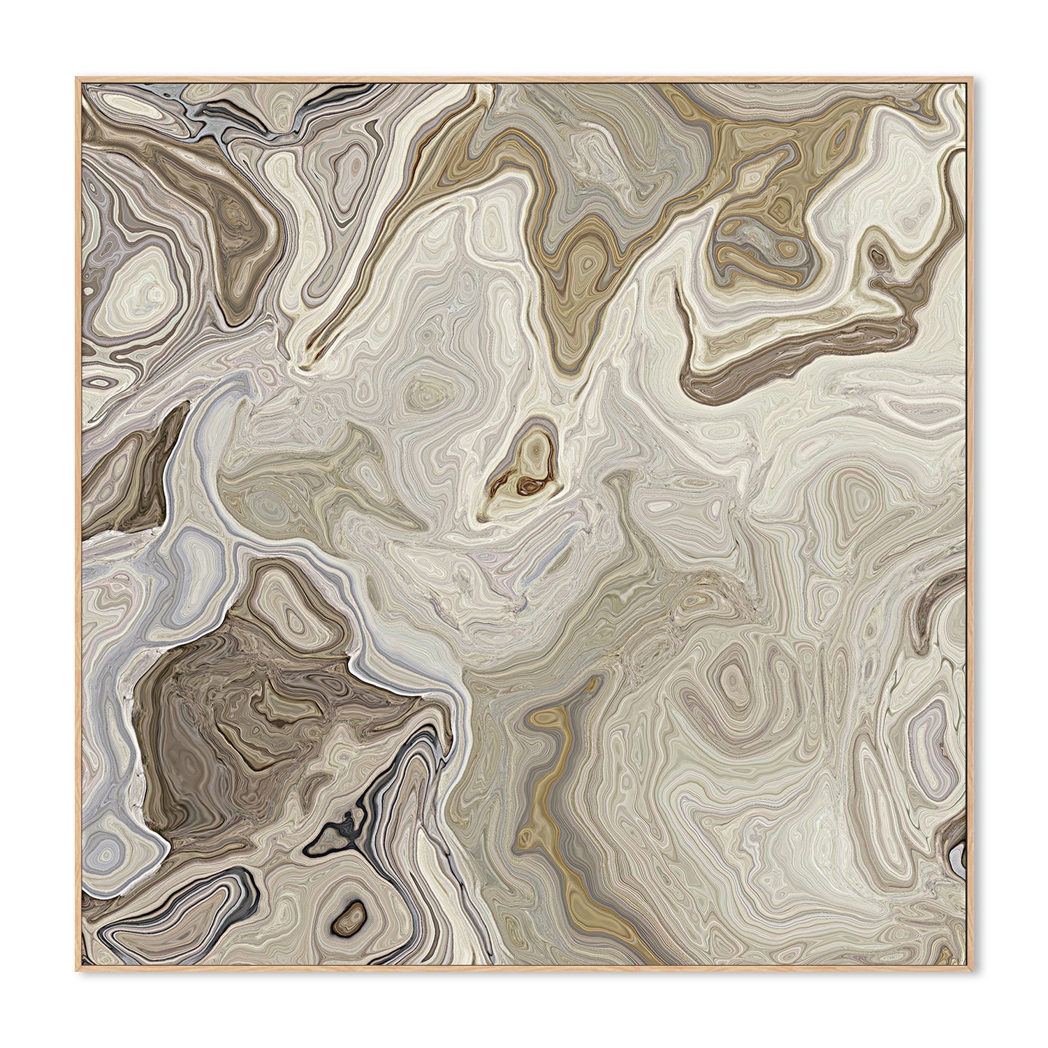 wall-art-print-canvas-poster-framed-Banded Calcite , By Alpenglow Workshop-4