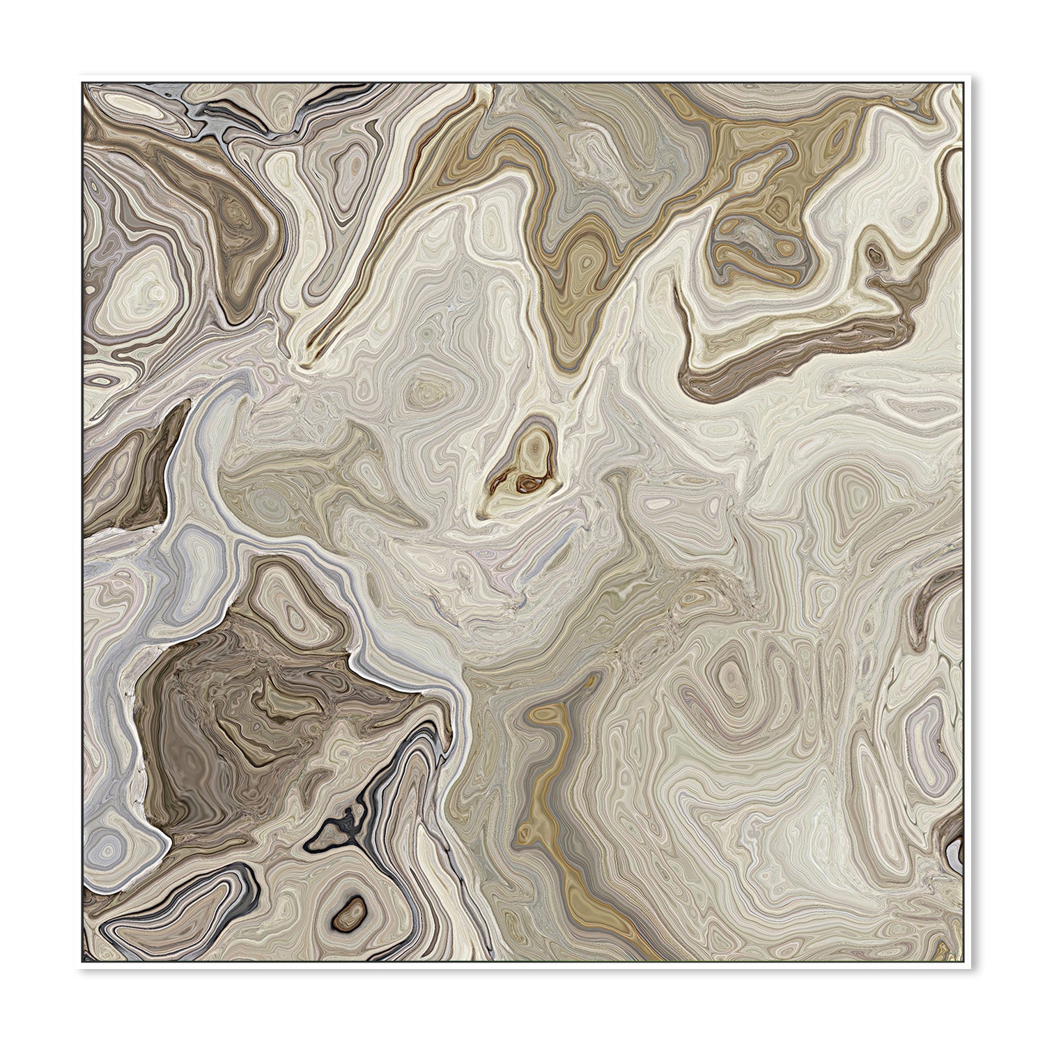 wall-art-print-canvas-poster-framed-Banded Calcite , By Alpenglow Workshop-5